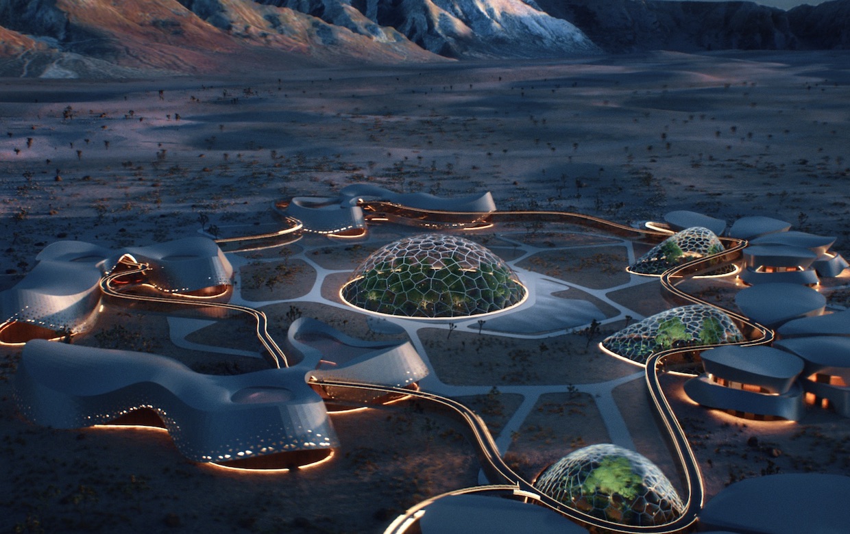 パリ拠点のInterstellar Lab、カリフォルニア州モハーヴェ砂漠にバイオーム網を構築へ——火星研究を活用、気候変動から生き延びる方法を探る