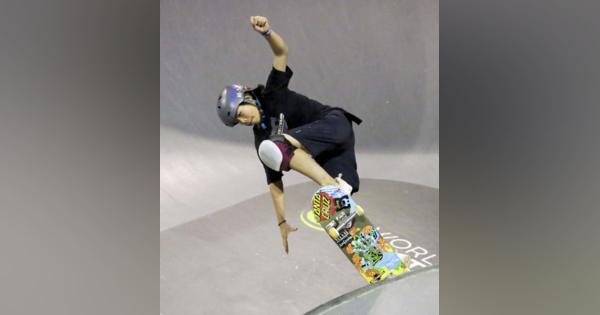 【いざ！東京五輪】金メダル候補はシャイな１３歳　スケートボードパーク女子の岡本