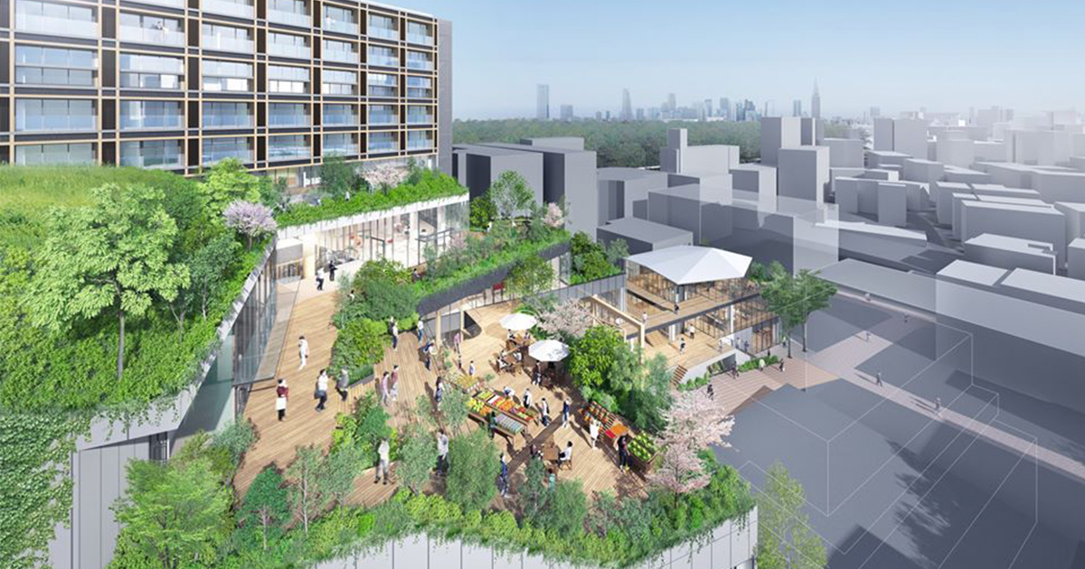 原宿駅前の新施設「ウィズ原宿」の全14店舗発表　「イケア」「ユニクロ」のほか、資生堂が3業態
