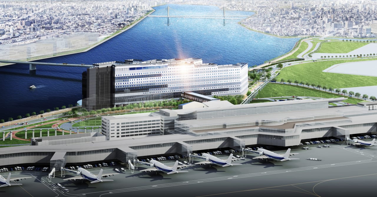 羽田空港直結の複合施設「羽田エアポートガーデン」が誕生、ラグジュアリーホテルや展望天然温泉がオープン