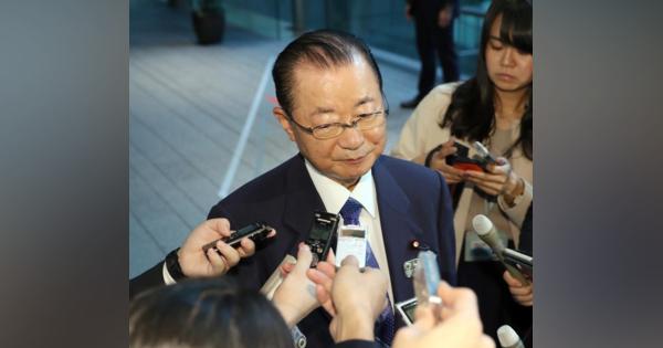 韓国首相、月内辞任の意向　自民・河村氏に伝達