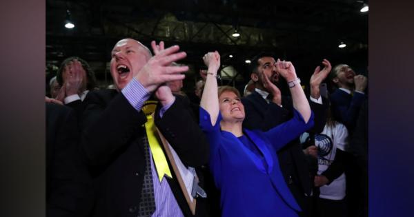 スコットランド民族党党首、独立問う住民投票に意欲　選挙で躍進