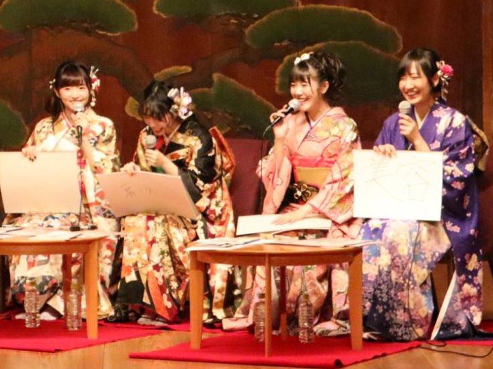 嵐山紫雨ら美少女キャラ、温泉むすめ　声優集い京都でイベント