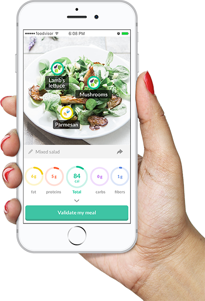 AIがカロリー計算するFoodvisorが栄養管理アプリ市場を牽引する