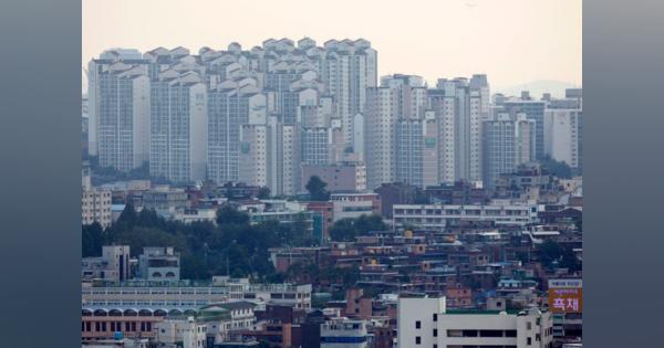 韓国政府、不動産抑制策　住宅ローン規制など強化