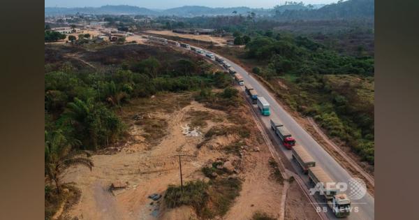 アマゾン熱帯雨林、幹線道路がもたらす開発と破壊 ブラジル