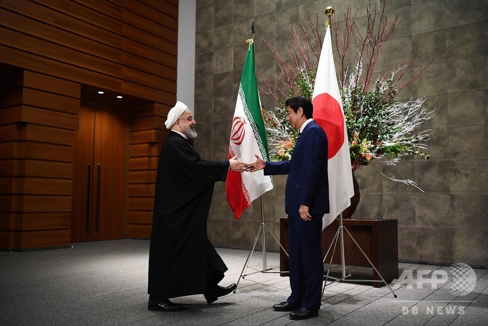 イラン大統領、帰国の途に 日本に経済支援求める