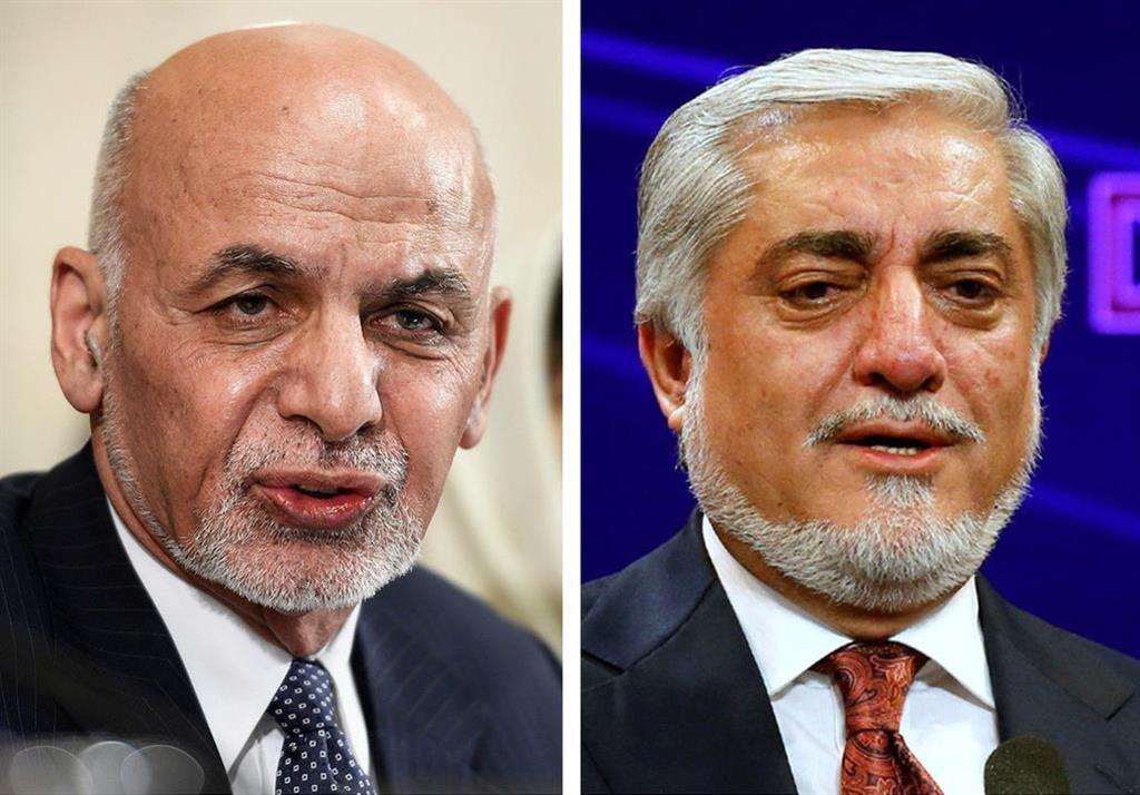 現職ガニ氏が首位　アフガン大統領選暫定結果