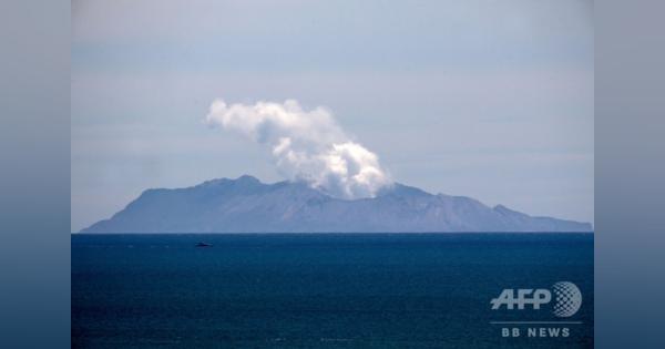 NZ火山噴火、死者19人に