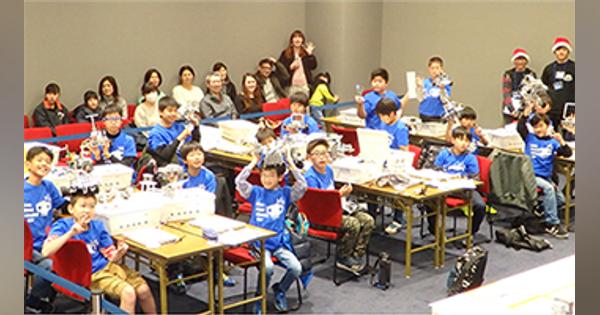 エディオン広島本店で「ロボット・プログラミング大会」、小・中学生が世界大会目指す
