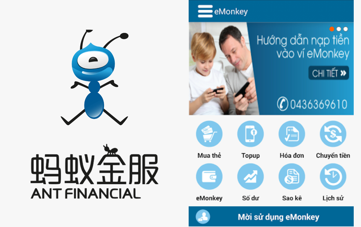 Ant Financial（螞蟻金融）、ベトナムの決済会社eMonkeyに出資【報道】