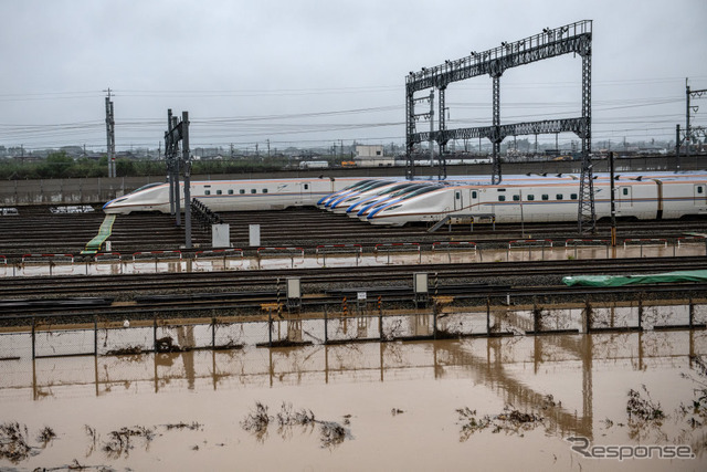 新幹線施設の浸水想定、国交省が全国28か所公表