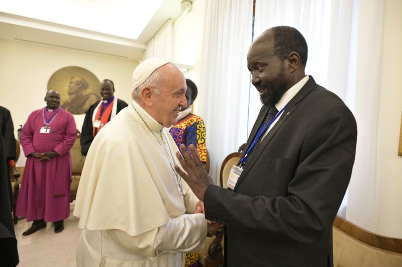 ローマ教皇 南スーダンに合意順守を呼びかけ