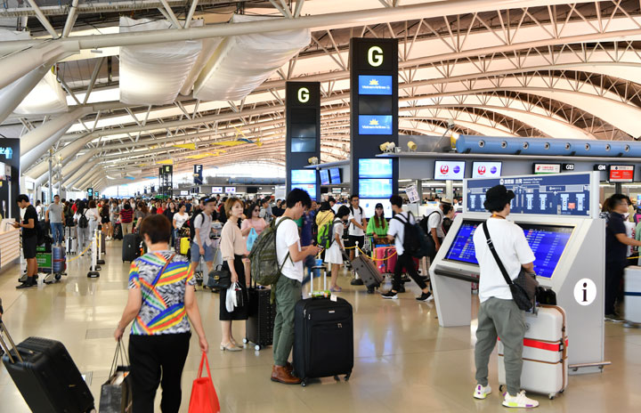 関空、旅客数1％増254万人　訪日客は1％増131万人、19年11月
