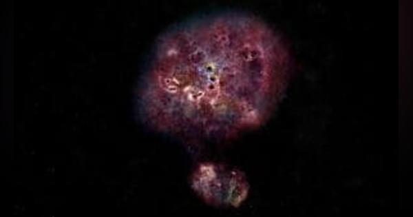 ビッグバンから10億年足らず。初期宇宙の不吉な星形成銀河