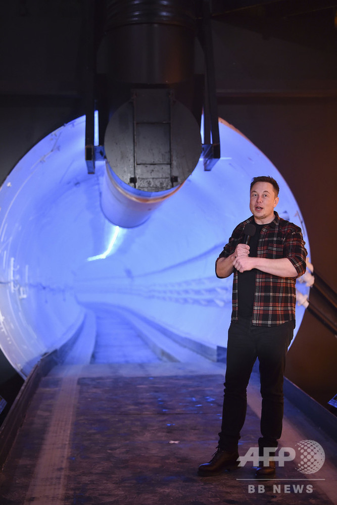 米ラスベガスに超高速の乗客輸送用トンネル、来年開通とE・マスク氏