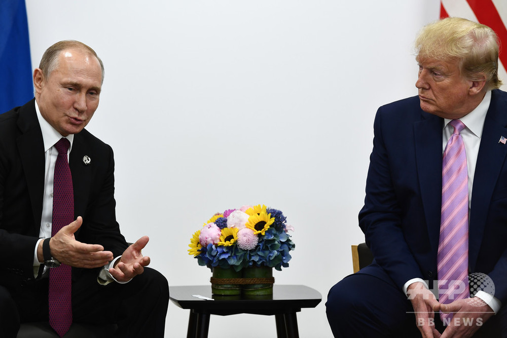 プーチン大統領、トランプ大統領に謝意 「テロ行為」の阻止協力で