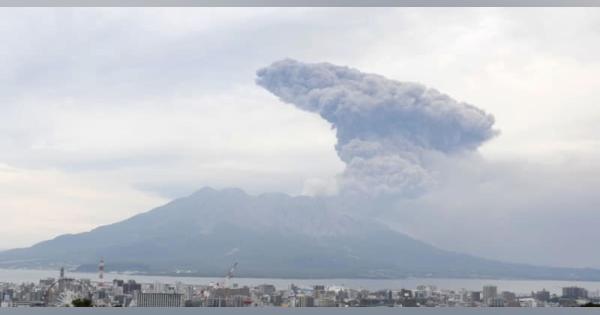 桜島爆発、昨年は減少し228回　鹿児島気象台、警戒レベル維持