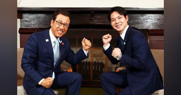 五輪追い風、未来へタッグ　鈴木知事と秋元札幌市長、新春対談