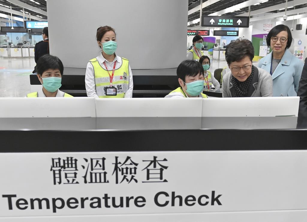 香港で「厳重」警戒に引き上げ　中国のウイルス性肺炎