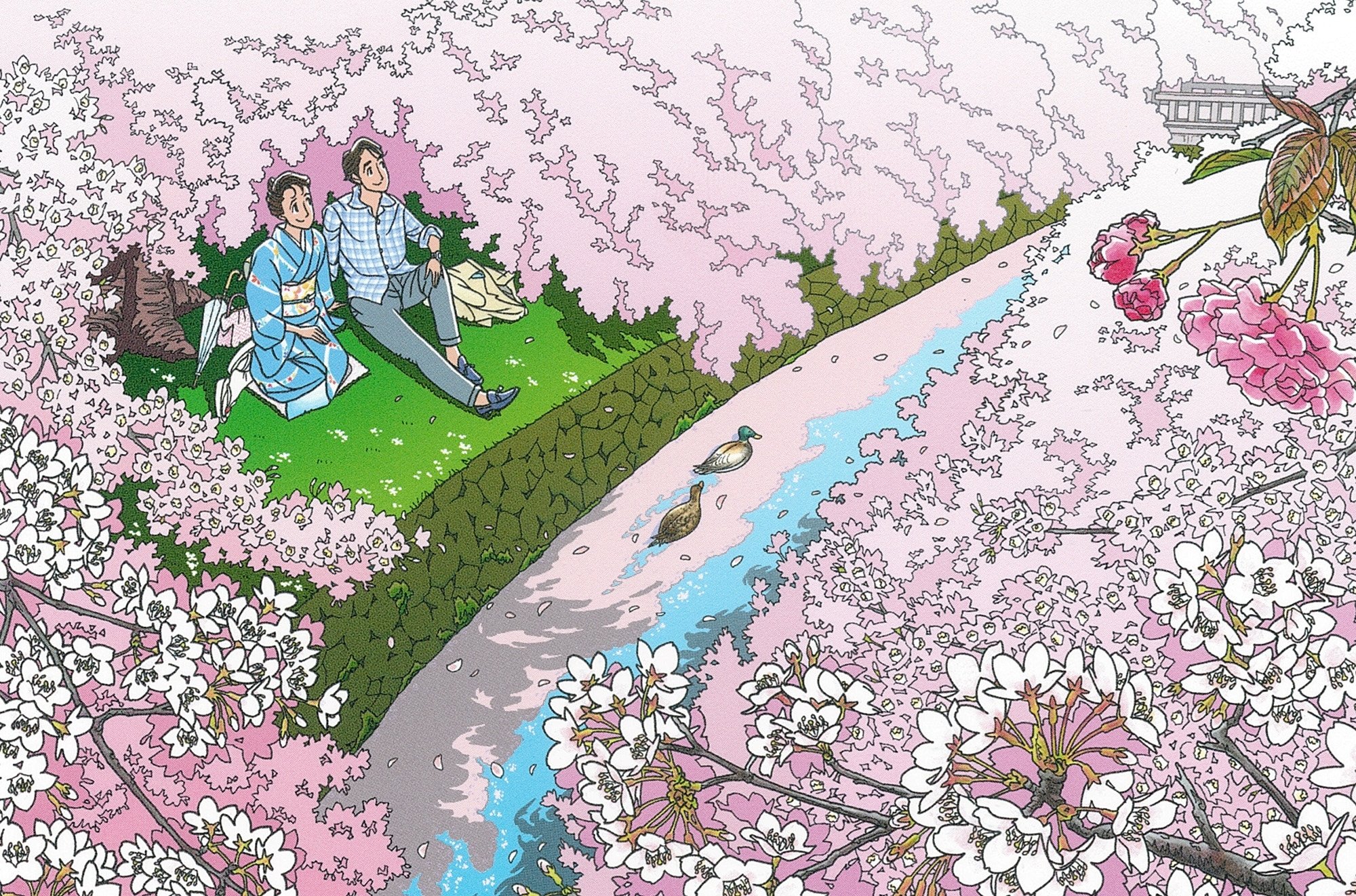 大人の恋愛、京都の風景に描く　わたせせいぞうの世界展、京都で