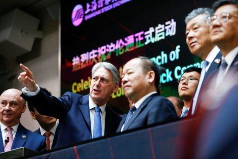 中国､上海･ロンドン株式相互接続を一時停止　香港デモめぐる英国の姿勢を問題視