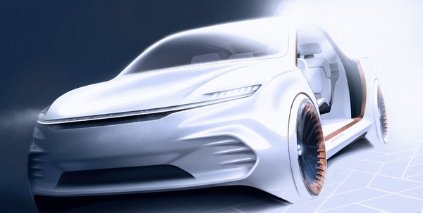 FCA『エアフロー』、空力を本格導入した最初の市販車を電動技術で再現…CES 2020で発表へ