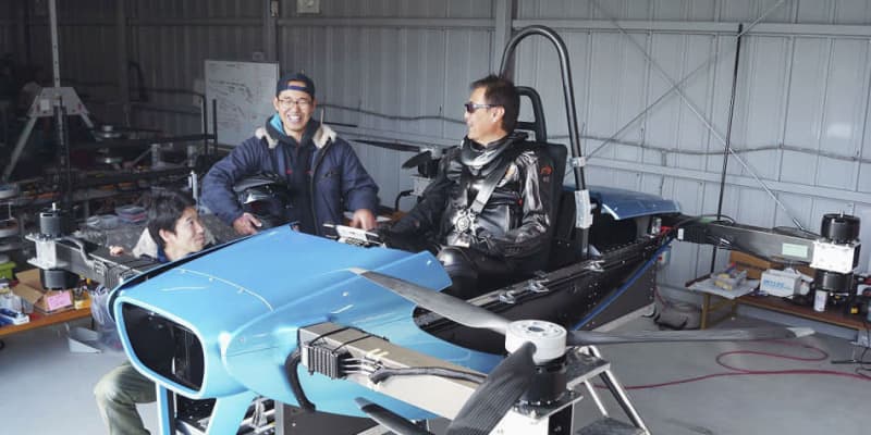 「空飛ぶ車」が有人試験、愛知　国内初、23年の発売を予定