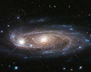 １兆個の星々が輝く巨大銀河、ハッブル宇宙望遠鏡が撮影