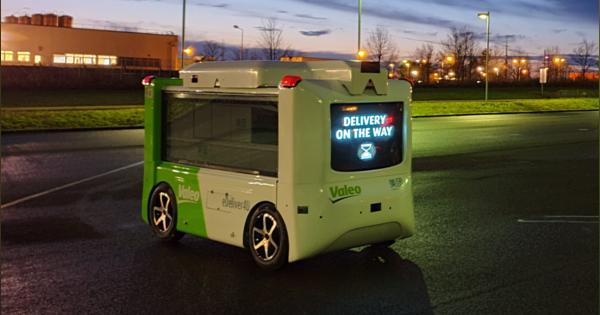 仏ヴァレオ、CES 2020で自動運転の電動配送ドロイドを初公開