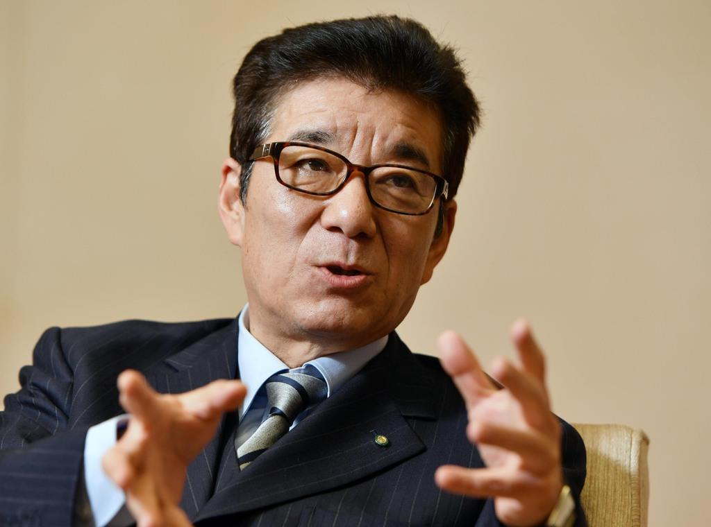 都構想住民投票は「最後のチャレンジ」　松井大阪市長インタビュー