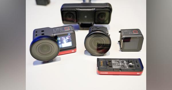 カメラが“分離合体”するアクションカム「Insta360 ONE R」--ライカとの共同開発も