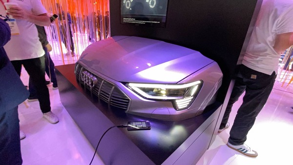 アウディの最新ライティング技術、ドライバーの疲労を軽減…CES 2020