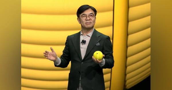 Samsung、ボール型で人なつこい家庭用ロボット「Ballie」を披露
