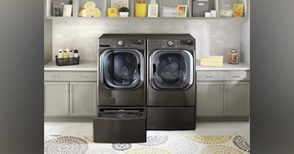 ファブリックの種類まで考慮して洗濯！ LG がAI搭載のスマート洗濯機を発表