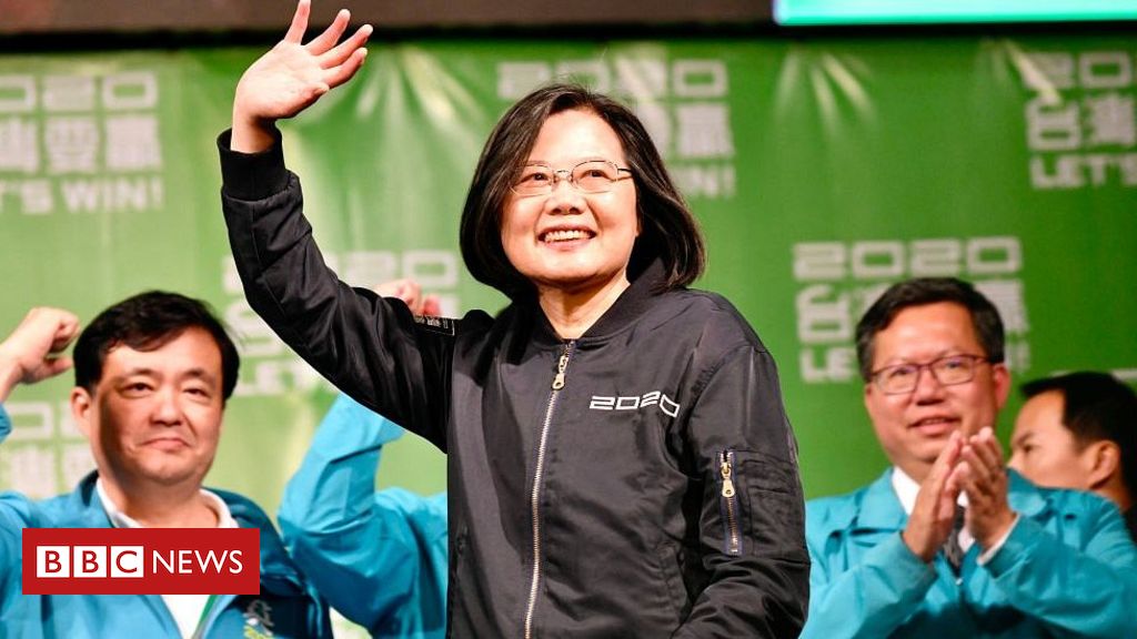 Taiwan's Tsai wins second presidential term