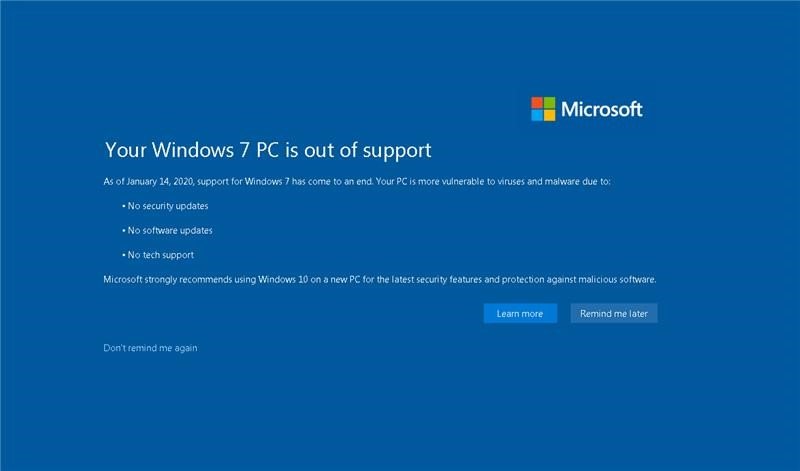 Windows 7、きょうサポート終了　いまだに1400万台のPCが稼働中