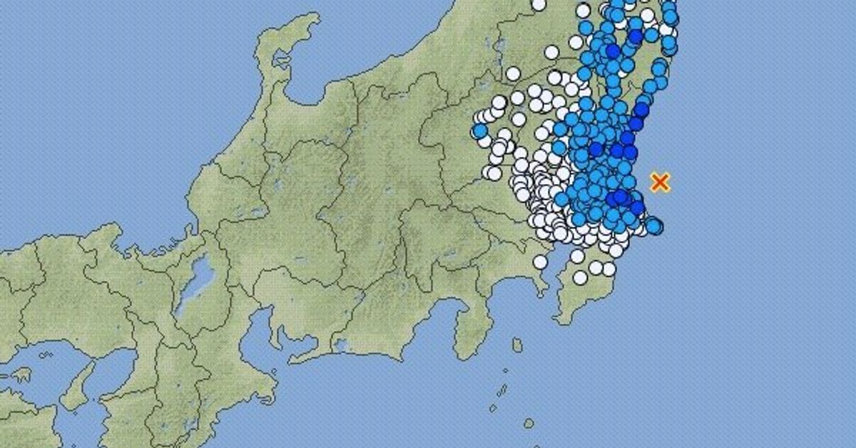 茨城県で地震続く 早朝に震度4、午後に震度3