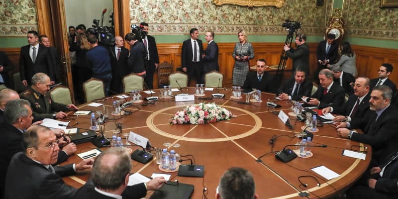 リビア和平協議、停戦合意至らず　トルコとロシアが仲介、継続へ