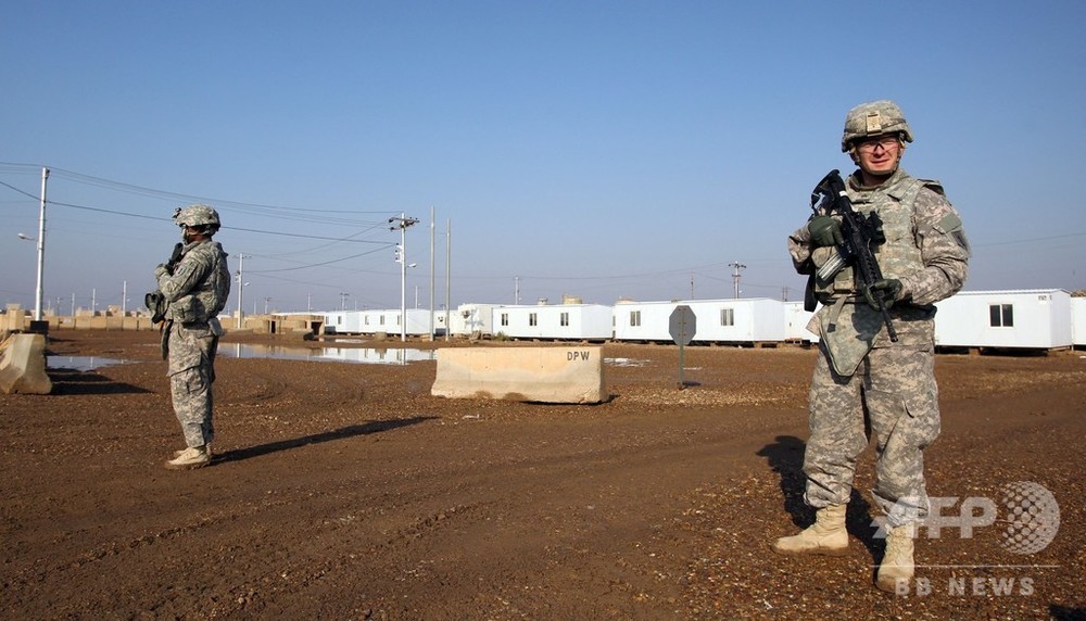 米軍駐留基地にロケット弾 イラク首都近郊、死傷者なし