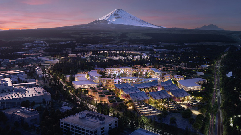 「トヨタ」が富士山のふもとに実証実験都市「コネクティッド・シティ」を作る！