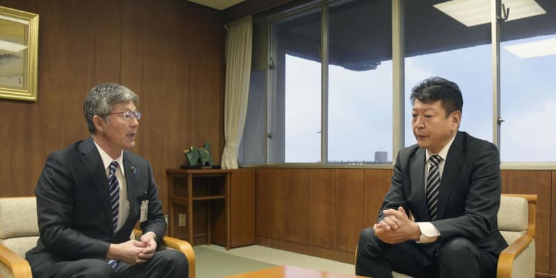 東電に核燃料「累進課税」を要請　新潟県柏崎市長