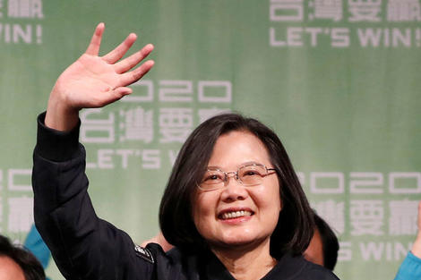 敗れたのは習近平──台湾総統・蔡英文圧勝