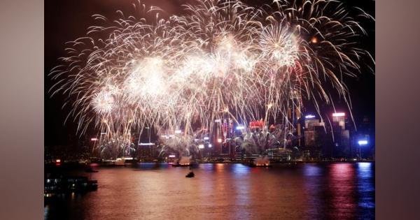 香港政府、春節の花火大会を中止　デモ継続で治安を考慮