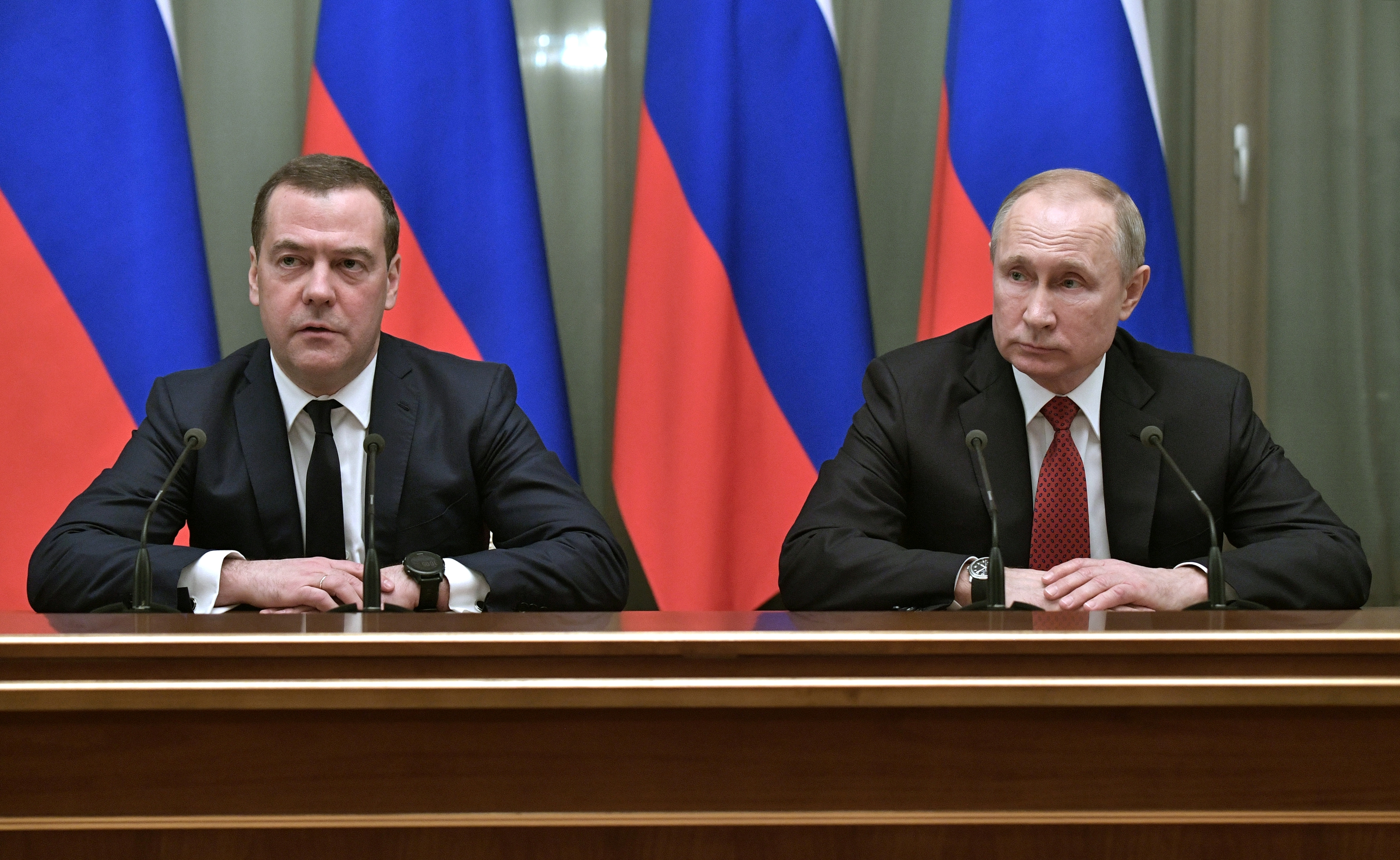 プーチン大統領が改憲提案、退任後の権力固めか　内閣総辞職