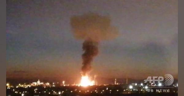 動画：スペインの化学工場で爆発 3人死亡