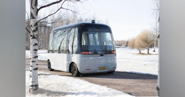 SBドライブ、フィンランドの全天候型自動運転バス開発メーカーと協業