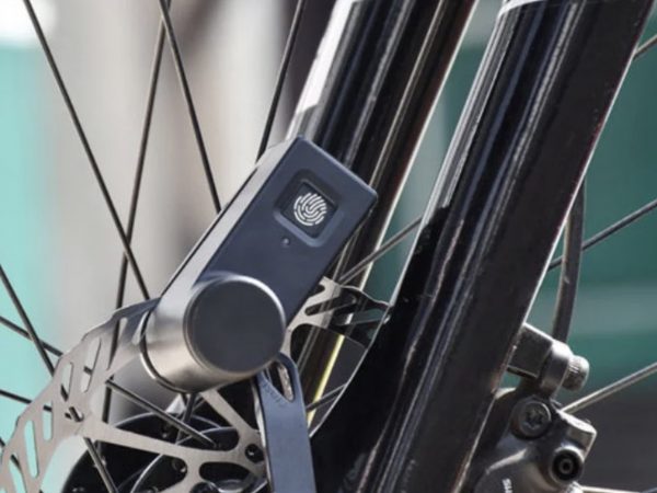 指紋認証センサー搭載の自転車用ロック「Walsun」は1秒以下で解錠できる！