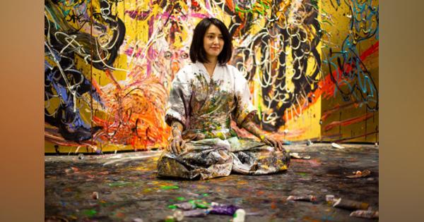 台湾の個展で売上２億円。世界が熱狂する現代アーティスト小松美羽に独占密着