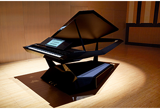 ローランドが未来の電子ピアノのコンセプトモデル「デジタル・コンサート・グランドピアノ」を発表